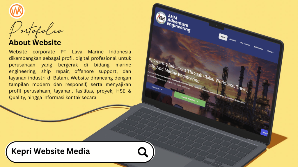 AHM Adventure Engineering Website by KWM Webs