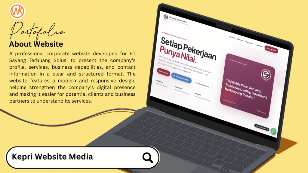 PT Sayang Terbuang Solusi Website by KWM Webs